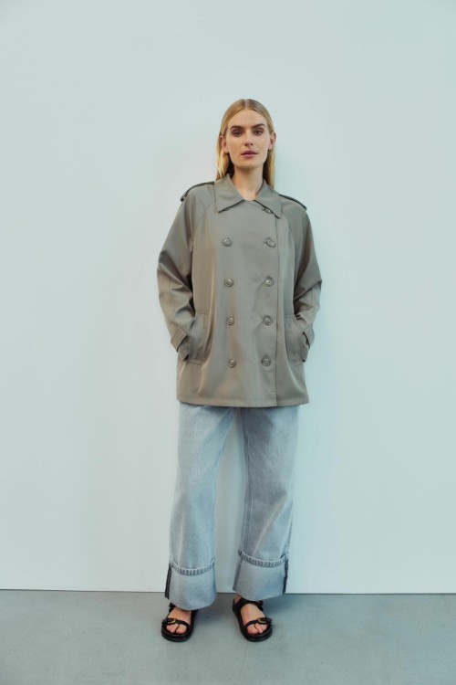 891 Vanessa Trench Coat Mermaid