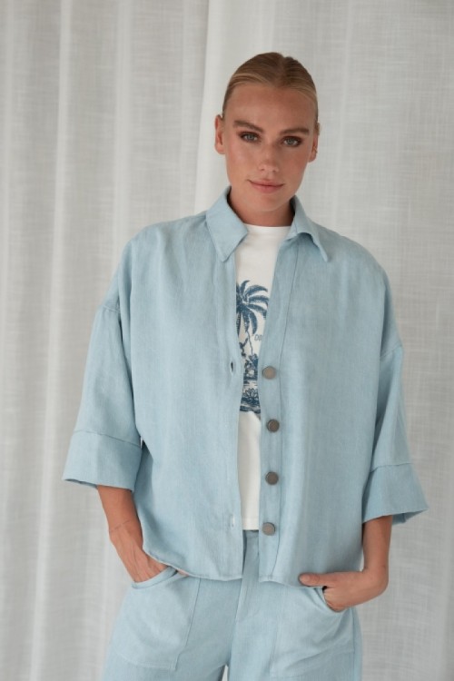 Jacket Alexa Light Blue