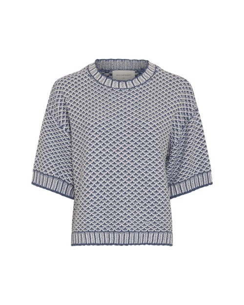 MSCHCatina Pilla 2 4 Pullover v indigo egret MSCHCatina Pilla 2 4 Pullover v indigo egret